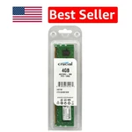 High-speed 4GB Crucial DDR3 1600 Mt/s Desktop Memory Module Easy Install. Fixed Price $35.14.