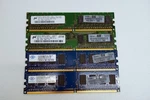 4GB (4X1GB) PC2 6400 DDR2-800 Micron And Nanya Hp 404574-888 Memory Kit. Fixed Price $11.99.