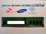 Lot Of Major Brand 16 Gb DDR4-2666V PC4-21000R 2RX8 1.2V Rdimm Server Ram. Fixed Price $121.58.