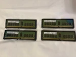Samsung 64GB Kit 4X16GB DDR4-2400 Ecc Registered Rdimm Server Ram. Fixed Price $299.99.