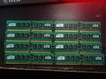 8PCS Kingston Value Ram 1GB DDR2 Registered Ecc KVR800D2D8P5/1G. Fixed Price $25.00.