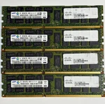 32 Gb (4X8) Samsung 2RX4 PC3L 10600R 09-10-E1-P1 Ecc Server Ram. Fixed Price $39.00.