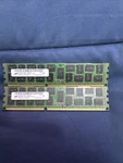 Micron 2X8GB DDR3 2RX4 PC3L-12800R-11-13-E2. Fixed Price $15.39.