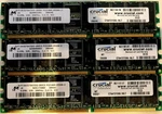 Crucial 1.5 Gb (3X 512MB) DDR-266 PC2100R CL2.5 Ecc Server Ram Memory CT6472Y265. Fixed Price $29.95.
