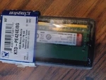Kingston KTD-PE424E/8G DDR4-2400 Ecc Module. Fixed Price $42.00.