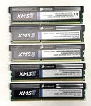 Corsair XMS3 20GB ( 5 4GB ) DDR3 1333 PC3-10600 Udimm Gaming Desktop Memory. Fixed Price $19.99.