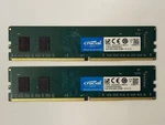 Crucial 16GB 2X8GB DDR4 CT8G4DFRA32A Udimm Desktop Memory. Fixed Price $69.99.