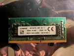 Kingston KMKYF9-MIH 8GB 1RX8 PC4-2400T-SA1-11 DDR4 Sodimm Ram Memory. Fixed Price $25.00.