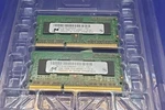 Two Micron MT8JSF25664HZ-1G1D1 2GB Laptop Memory Modules.. Fixed Price $10.99.