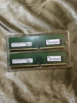 Hp 2X8GB=16GB Total Ram 1RX8 PC4-2666V-UA2-11 Pre-owned. Fixed Price $50.00.