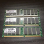 3PCS Promos V826632K24SCIW-D3 256MB DDR-400MHZ-CL3 PC3200U-3033-0-A0 Memory. Fixed Price $12.99.