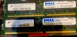 1GB Micron DDR1 PC2100R-25331-Z 266MHZ CL2.5 Ecc Reg Ram MT36VDDF12872G-265G3. Fixed Price $35.00.
