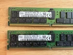 Tested Sk Hynix 64GB (2X32GB) DDR4 3200 Ecc Rdimm Server Memory HMA84GR7CJR4N-XN. Fixed Price $598.00.