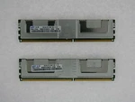 Samsung 4GB 2X 2GB DDR2 PC2-5300FB-DIMM 240PIN 667MHZ Server M395T5750EZ4-CE6. Fixed Price $23.75.