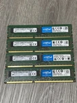 Crucial 8GB 2RX8 PC3L-12800R DDR3 1600MHZ 1.35V Ecc Rdimm Memory Ram. 4 Pieces. Fixed Price $25.00.