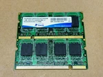 DDR2 2X1GB 1RX8 PC2-6400S-666-12 Laptop Memory Ram A/data. Fixed Price $8.00.