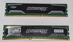 Crucial Ballistix BLS4G3D1609DS1S00 16FER2 4GB PC3-12800 Gaming Memory Ram Dimm. Fixed Price $9.75.