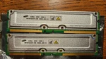 256MB Kit (2X128MB) Samsung PC800-40 Rambus Rdram Rimms, Non-ecc Memory Modules. Fixed Price $10.00.