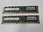 Lot Of 2X Samsung 8GB PC3L-10600R M39381K70DH0-YH9Q9 Total 16GB. Fixed Price $50.00.
