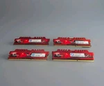 G. Skill Ripjaws F3-12800CL10Q-16GBXL DDR3 PC3-12800U Lot (4) 4GB = Ram. Fixed Price $35.00.