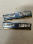 Micron 1GB 1RX8 PC2-5300F-555-12-A1 MT9HTF12872FZ-667H1D6 Crucial Memory Ram 2X. Fixed Price $12.70.