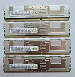 Samsung 32GB (4X8GB) DDR2-667 PC2-5300F Ecc Fullybuffered M395T1K66AZ4-CE6 1162. Fixed Price $29.99.
