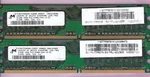 1GB 2X512MB PC2-4200 DDR2-533 Micron MT8HTF6464AY Ibm 42V3956 77P5879 Memory Kit. Fixed Price $6.50.