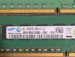 Samsung 24GB (12X2GB) DDR3 Ecc Dimm PC3-10600E 240-PIN M391B5673GB0-CH9. Fixed Price $24.99.