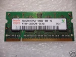 Hynix 1GB 2RX16 PC2-6400S-666-12 Laptop Memory Ram HYMP112S64CP6-S6. Fixed Price $5.59.