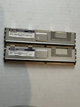 8G-2 X4G Super Talent 4GB Ecc Qimonda DDR2-667 4G/256X4 Server Memory T667FB4G4Q. Fixed Price $23.00.