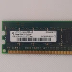 1GB, Hynix HYS72D128300GBR-5-B, Ddr 400 CL3 Ecc Registered Dimm PC3200R. Fixed Price $7.99.