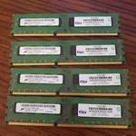 Atp 4GB PC3-10600 XL13B8E4GMNK DDR3-1333MHZ. 16GB Total. Fixed Price $18.00.