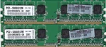 1GB 2X512MB PC2-5300 Qimonda DDR2-667 Memory Kit LEX512MD2667Q-QB Hp 377725-888. Fixed Price $6.20.