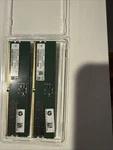 Hp 16GB 1RX8 PC5-5600B DDR5 Udimm Micron. Fixed Price $225.00.
