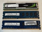 Sk Hynix Mushkin ECO2 24GB 3X 8GB PC3L 12800U DDR3 1600MHZ Memory Ram Lot. Fixed Price $35.00.