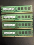 Samsung Memory 8GB (4X 2GB) Desktop 1RX8 PC3-10600U Ram M378B5773DH0-CH9 Used. Fixed Price $18.50.