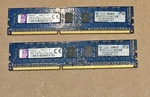 Kingston 4GB DDR3 1600 Ecc Udimm PC3-12800E Hp 669238-071 (2 Sticks). Fixed Price $21.99.
