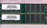 1GB 2X512MB PC-2700 Smart 64X64DBOC16NVT333 DDR-333 PC2700 Desktop Memory Kit. Fixed Price $8.90.