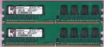 Kingston 2GB Kit 2X1GB TCM633-QAC PC2-6400 DDR2-800 CL6 Desktop Ram Memory 1RX8. Fixed Price $7.20.