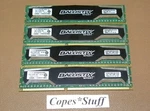 Crucial Ballistix Sport BLS4G3D1609DS1S00.16FER2 DDR3 PC3-12800U 4GB = 16GB. Fixed Price $29.99.