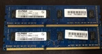 Lot Of -- 8GB (2X4GB) Elpida 2RX8 PC3-12800U Desktop Ram. Fixed Price $15.00.