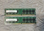 Hynix 2GB (2X1GB) DDR2 Memory HYMP512U64BP8-Y5 PC2-5300U Desktop. Fixed Price $12.75.