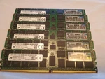 Lot Of Micron Hp 16GB 2RX4 Ram MTA36ASF2G72PZ-2G1A2II, 752369-081. Fixed Price $400.00.
