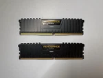 Corsair Vengeance 16GB (2 X 8GB) DDR4 3000 PC4 24000 C15 Desktop Memory Ram. Fixed Price $89.99.