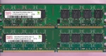 2GB 2X1GB PC2 5300 DDR2-667 Hynix HYMP512U64CP8-Y5 Ab Desktop Ram Memory Kit. Fixed Price $7.20.
