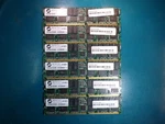 (6X1GB) Memory Upgrade Ram PC2100 E/R(35953641 - L) Used Mixed Lot. Fixed Price $54.00.
