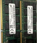 Micron 32GB (2X16GB) DDR4-1866 Ecc Registered Dimm Server Ram PC4-14900R 288-PIN. Fixed Price $100.00.