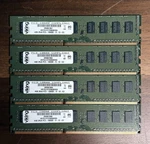 Server Ram Lot X35 DDR3 4GB Dimm Modules Mixed Brand/speed Tested. Fixed Price $289.99.