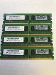 4X 1GB Micron DDR2-800 PC2-6400E Ecc MT9HTF12872AY-800G1 Memory (for Servers). Fixed Price $10.86.