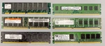 6PC Desktop Ram Lot DDR2 DDR3 256MB 4GB Mixed Samsung Hynix G.skill. Fixed Price $26.50.